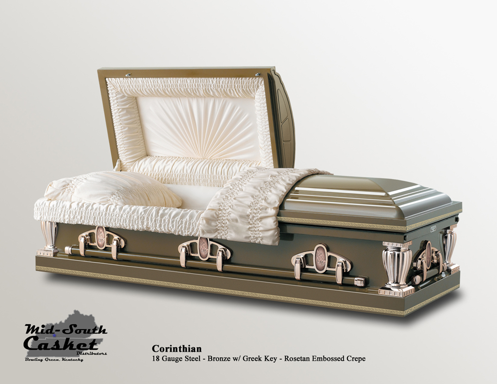 Corinthian Bronze w Greek Key